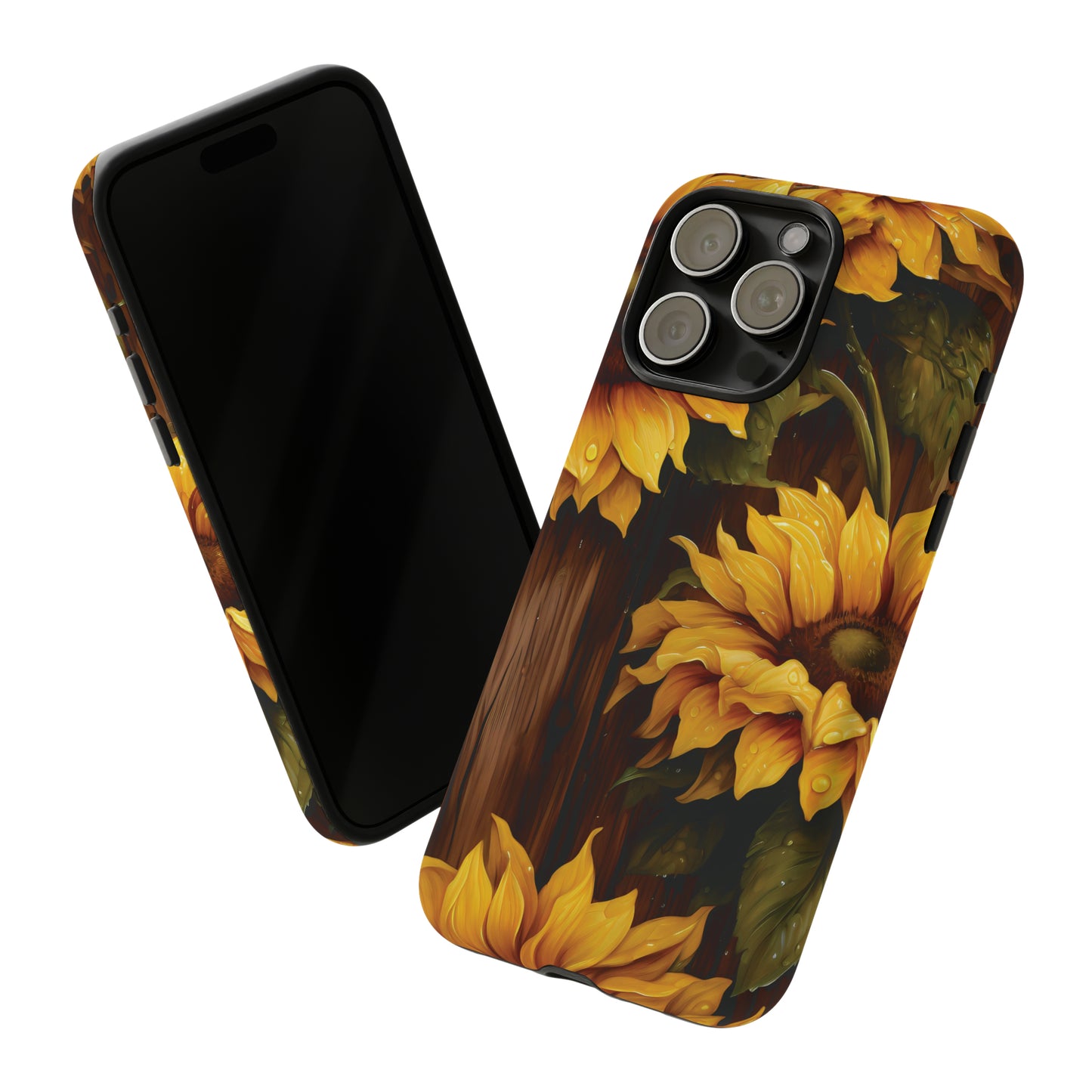 Sunflower Phone Case iPhone 12-15 Pro Max, Google Pixel 5-7 Pro, Samsung S20-23