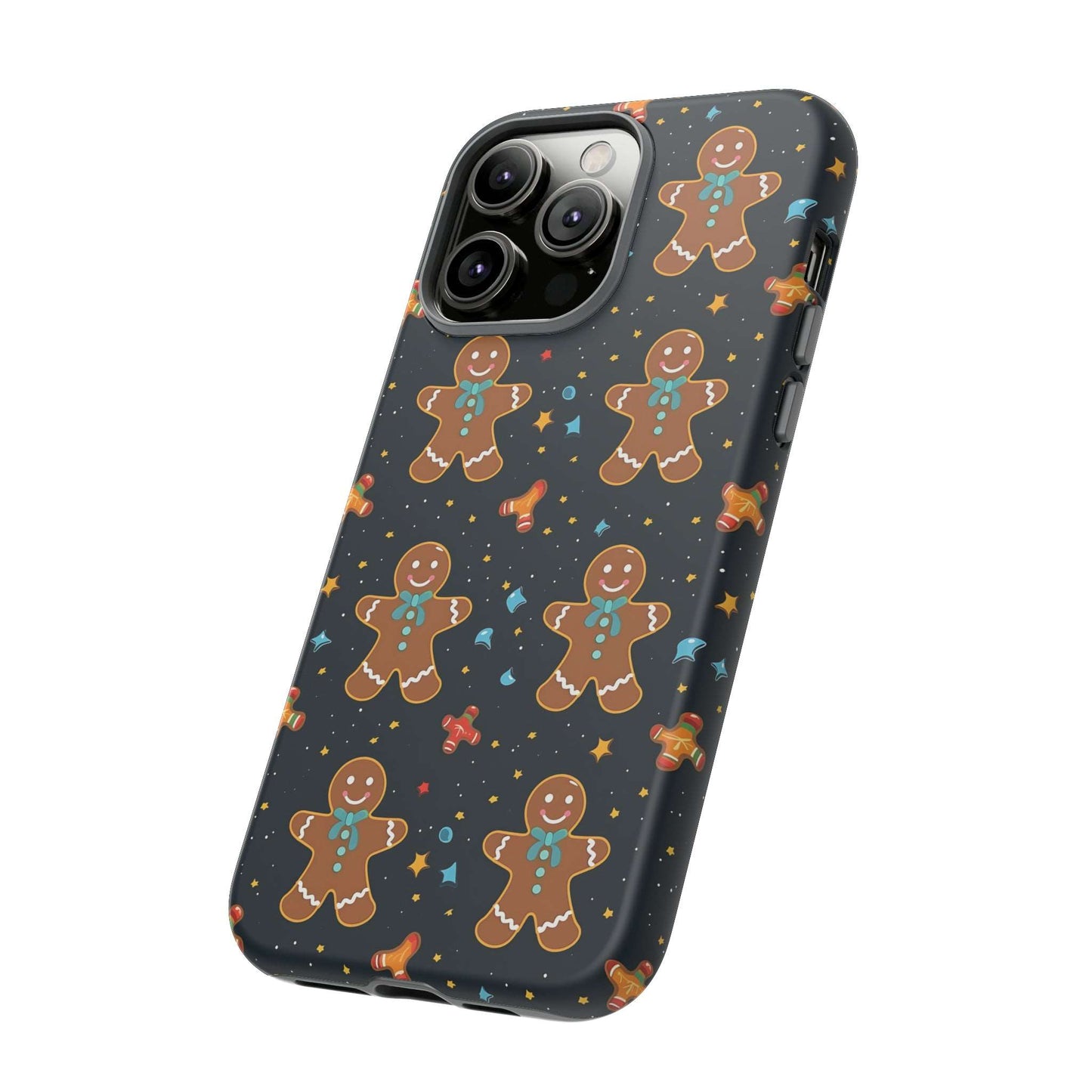 Christmas Gingerbread Man Phone Case iPhone 12-15 Pro Max, Google Pixel 5-7 Pro, Samsung S20-23