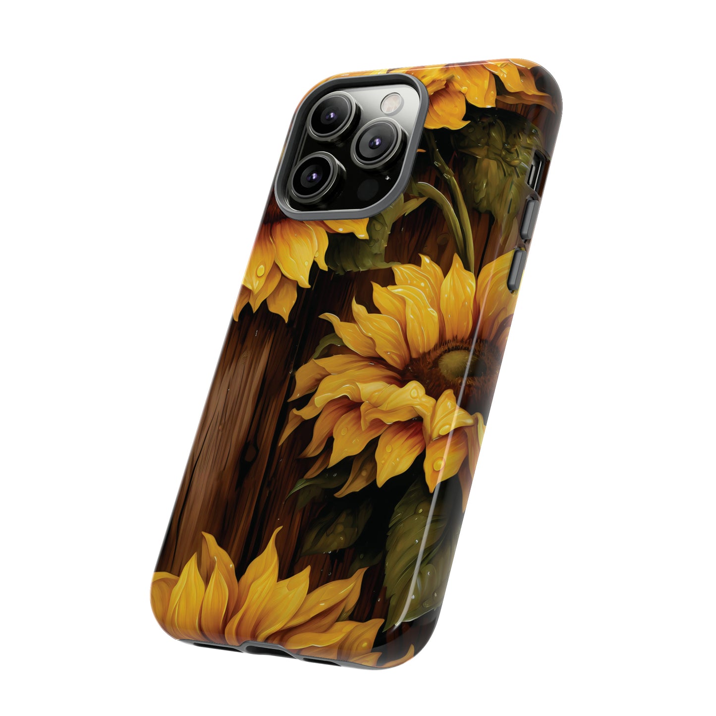 Sunflower Phone Case iPhone 12-15 Pro Max, Google Pixel 5-7 Pro, Samsung S20-23