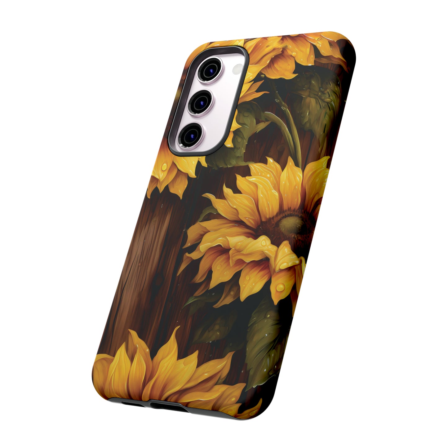 Sunflower Phone Case iPhone 12-15 Pro Max, Google Pixel 5-7 Pro, Samsung S20-23