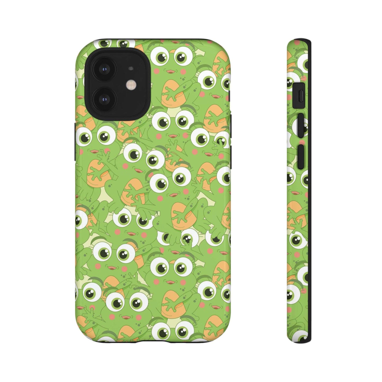 Frog Phone Case iPhone 12-15 Pro Max, Google Pixel 5-7 Pro, Samsung S20-23