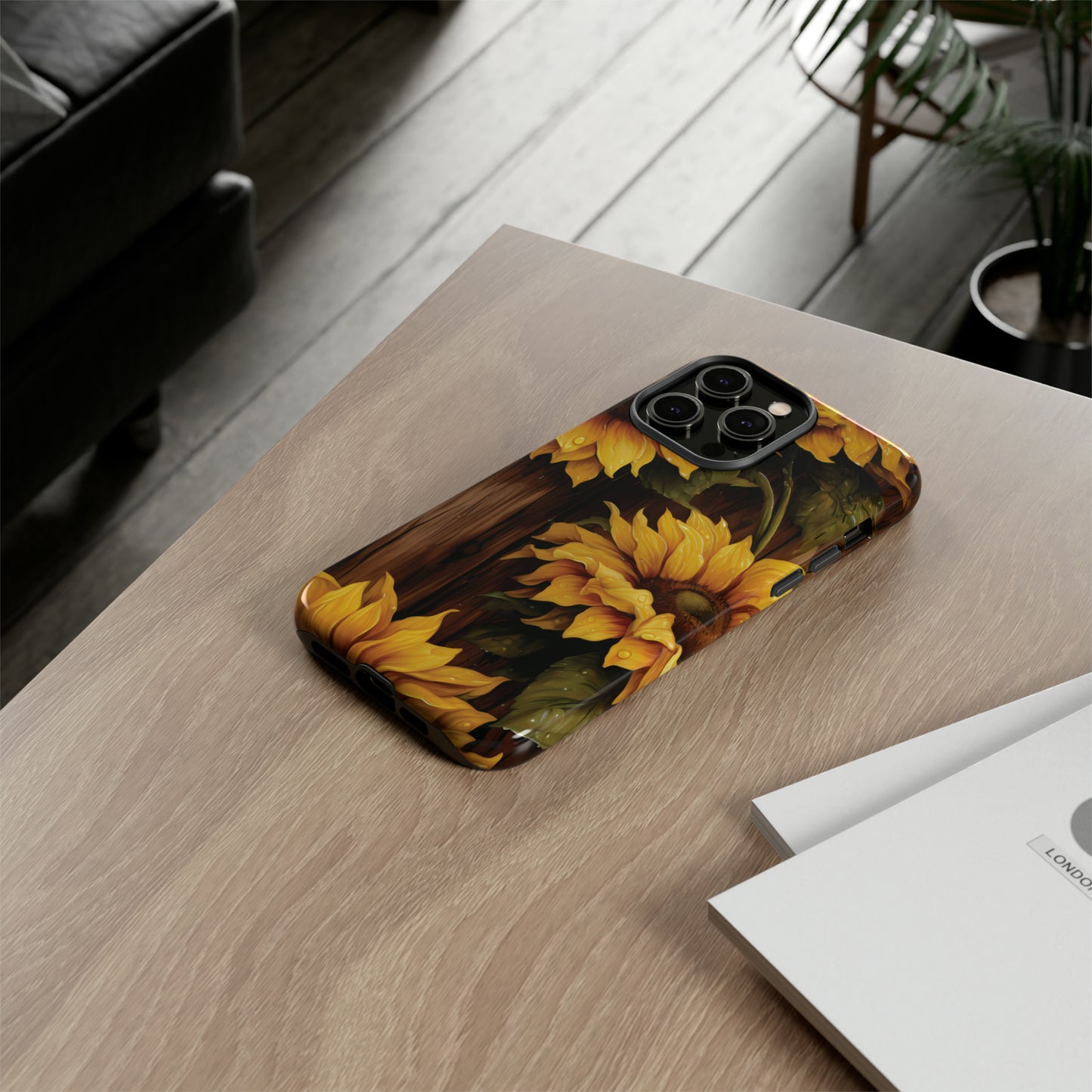 Sunflower Phone Case iPhone 12-15 Pro Max, Google Pixel 5-7 Pro, Samsung S20-23