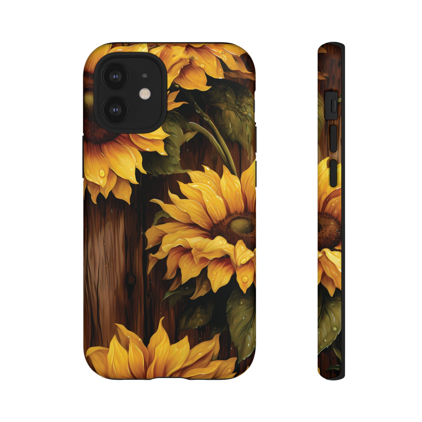 Sunflower Phone Case iPhone 12-15 Pro Max, Google Pixel 5-7 Pro, Samsung S20-23