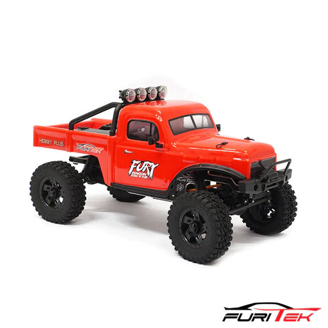 FURITEK FX118 FURY WAGON RTR BRUSHLESS 1/18 RC CRAWLER KIT (RED)