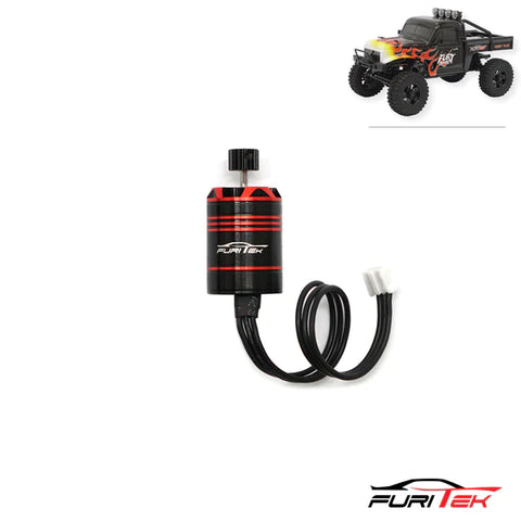 FURITEK CEDAR 1825 3456KV INRUNNER BRUSHLESS MOTOR WITH 15T STEEL PINION FOR FURY WAGON FX118