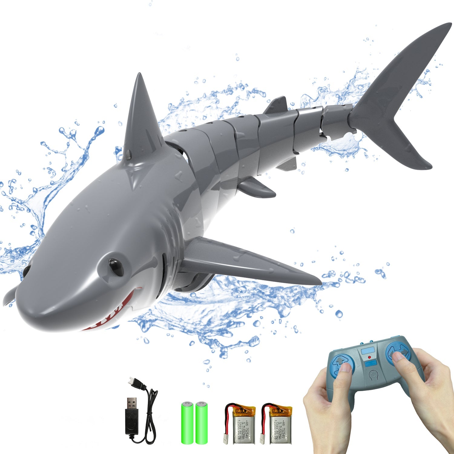 EXHOBBY RC Shark Toys Great Gift For Kids.