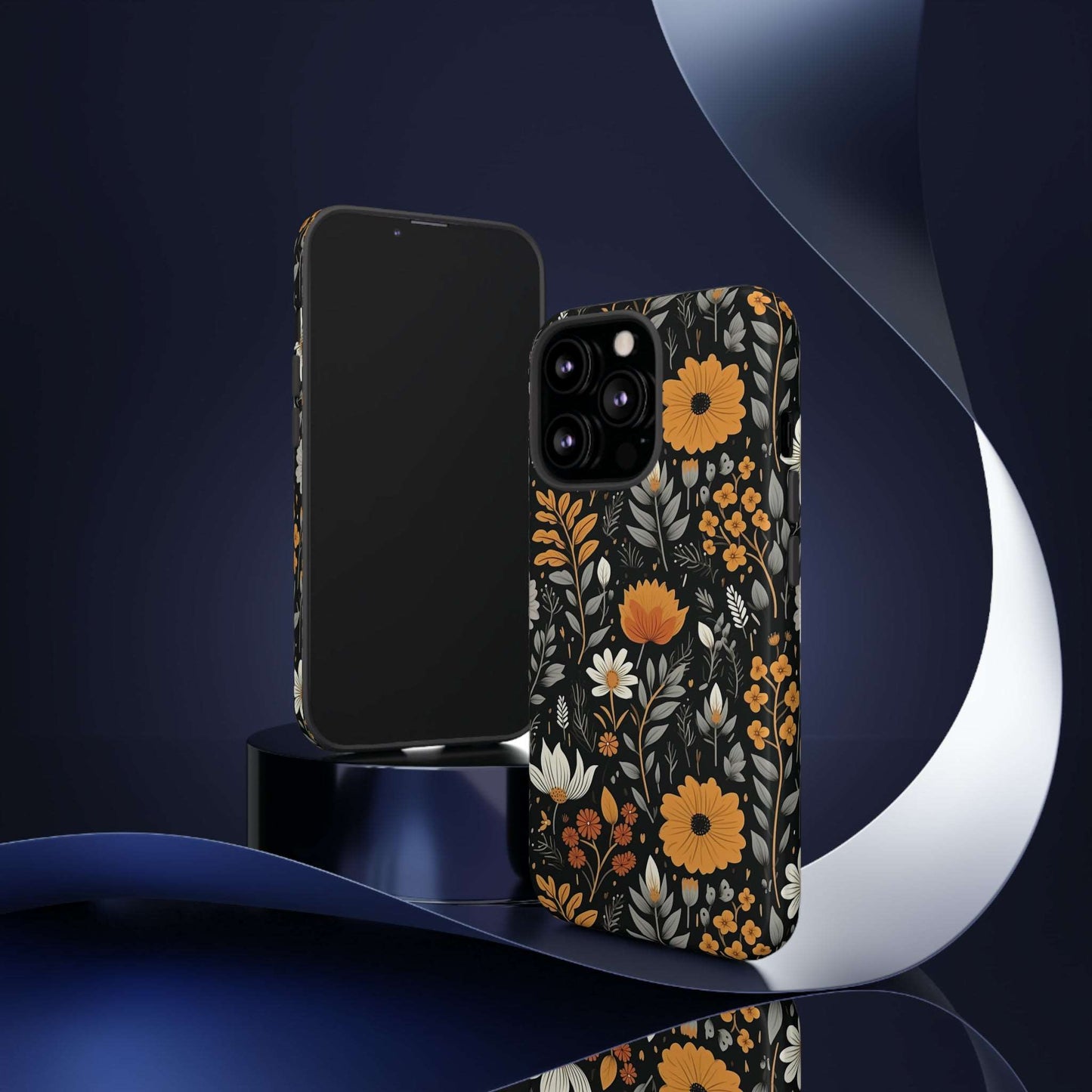 BOHO Flower Phone Case iPhone 12-15 Pro Max, Google Pixel 5-7 Pro, Samsung S20-23