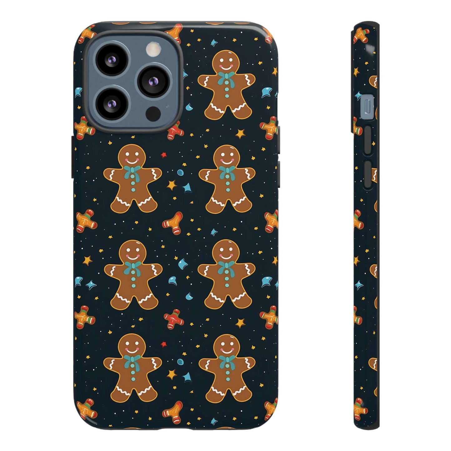 Christmas Gingerbread Man Phone Case iPhone 12-15 Pro Max, Google Pixel 5-7 Pro, Samsung S20-23