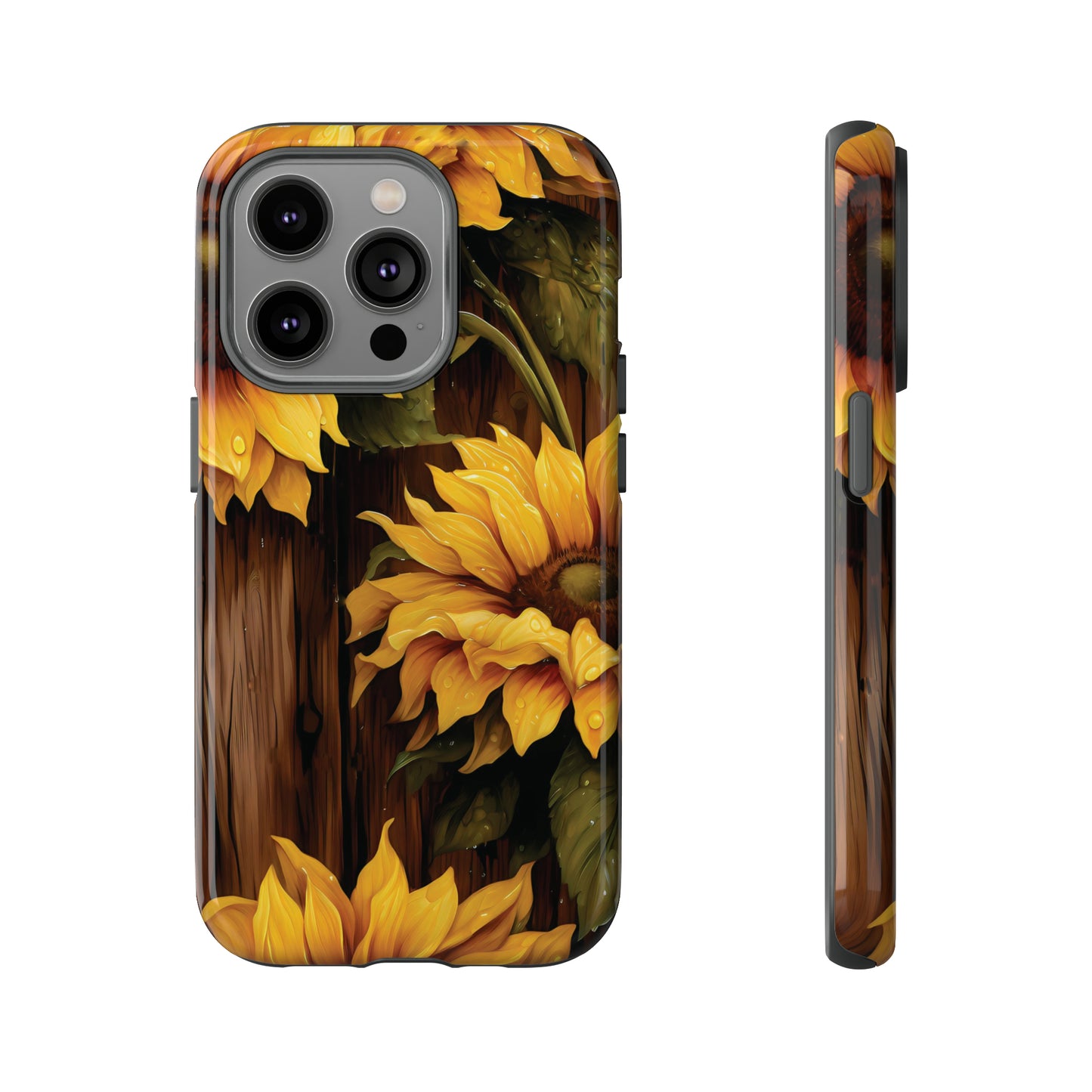 Sunflower Phone Case iPhone 12-15 Pro Max, Google Pixel 5-7 Pro, Samsung S20-23