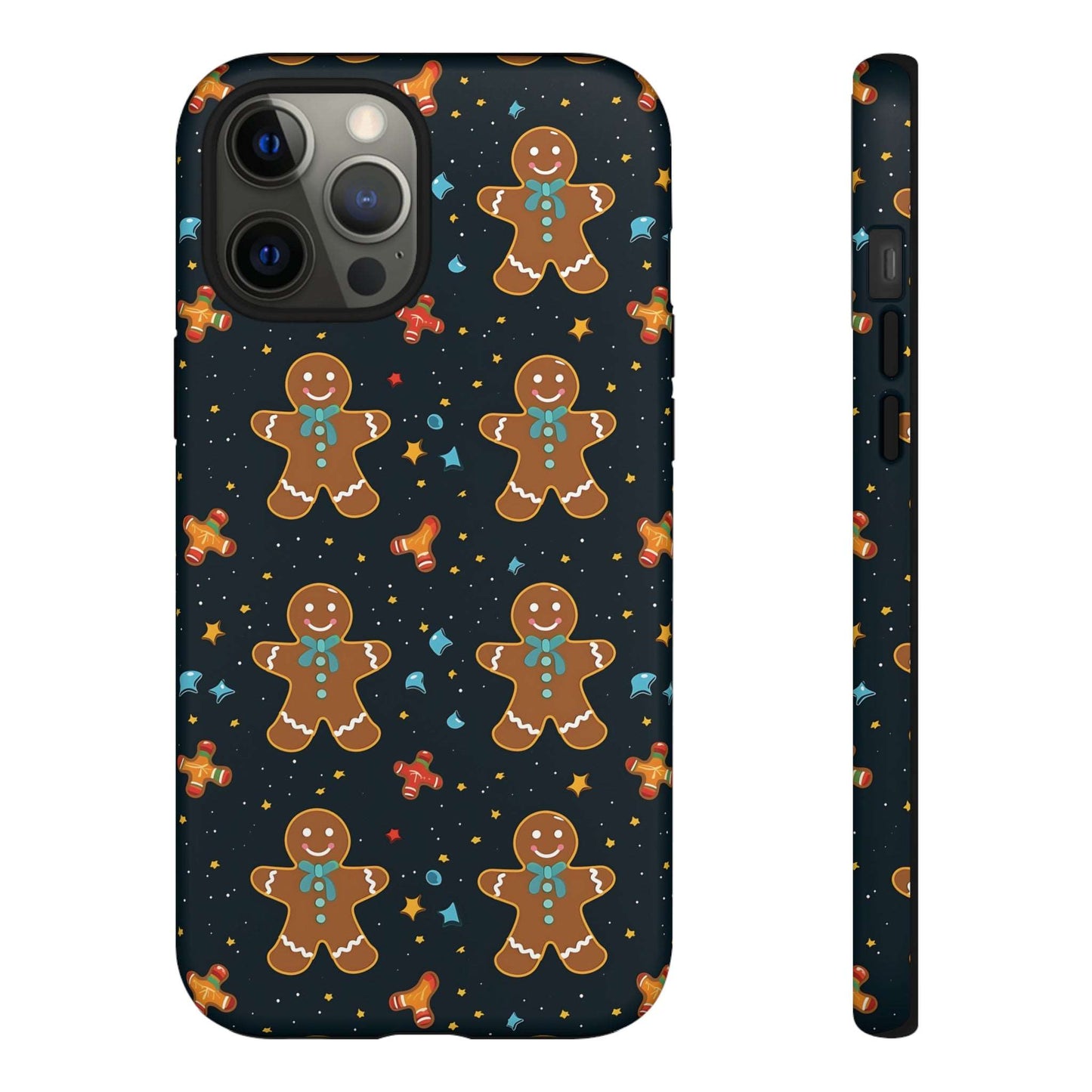 Christmas Gingerbread Man Phone Case iPhone 12-15 Pro Max, Google Pixel 5-7 Pro, Samsung S20-23