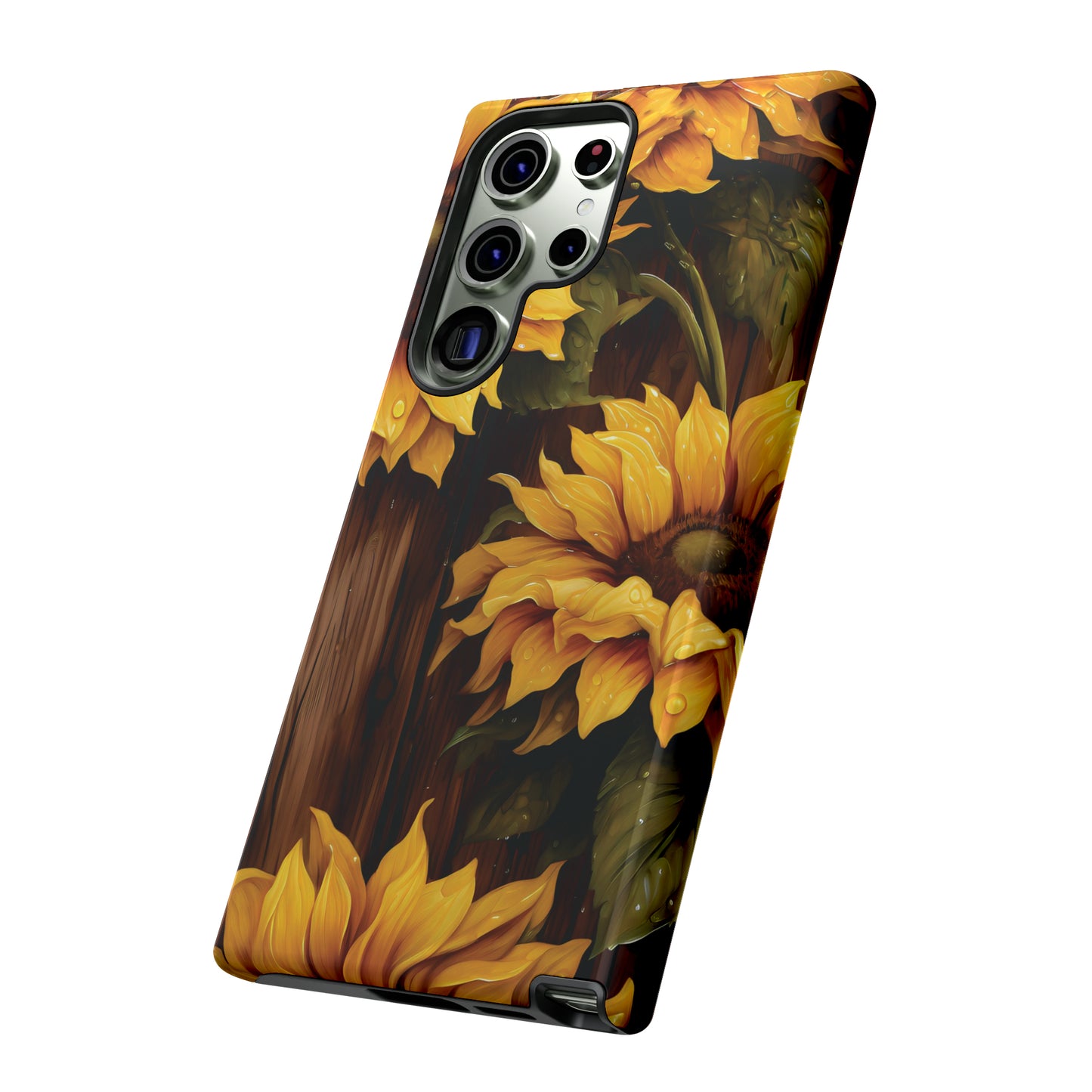 Sunflower Phone Case iPhone 12-15 Pro Max, Google Pixel 5-7 Pro, Samsung S20-23