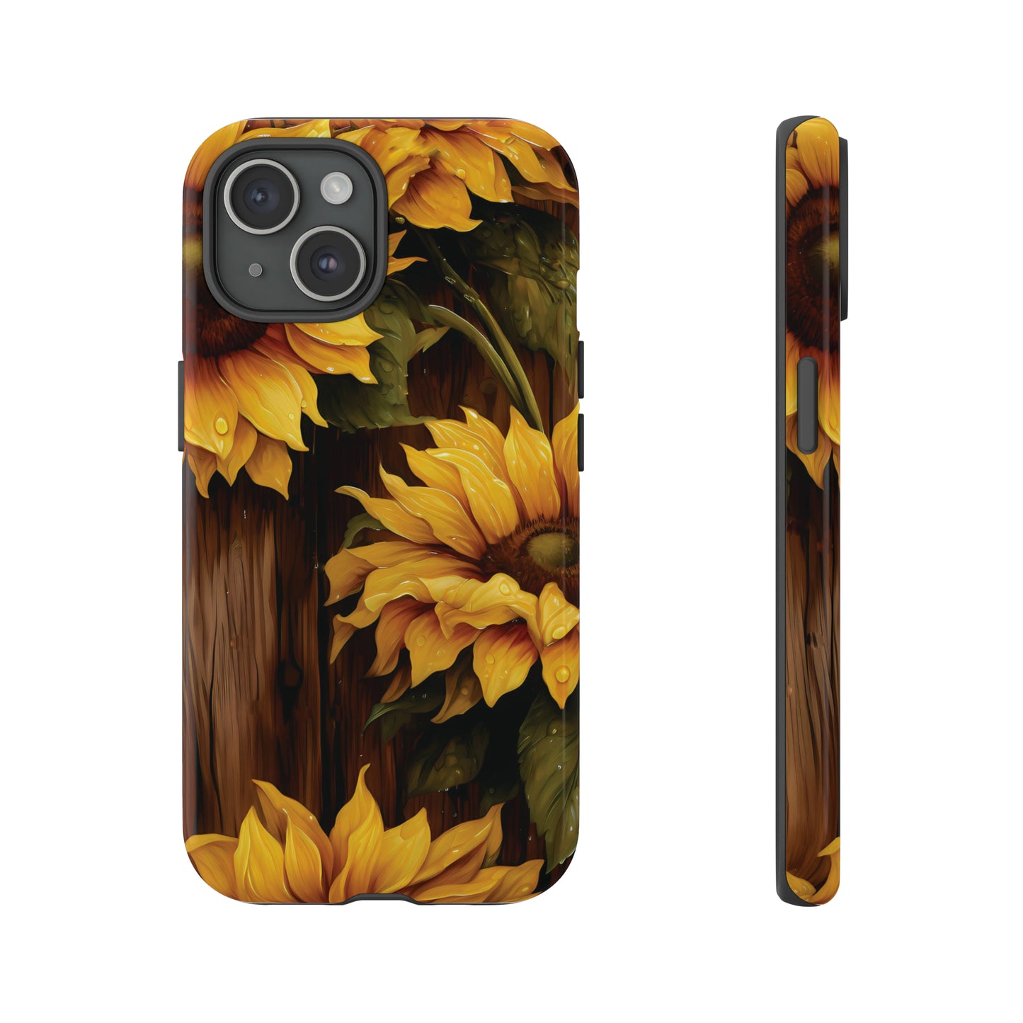 Sunflower Phone Case iPhone 12-15 Pro Max, Google Pixel 5-7 Pro, Samsung S20-23