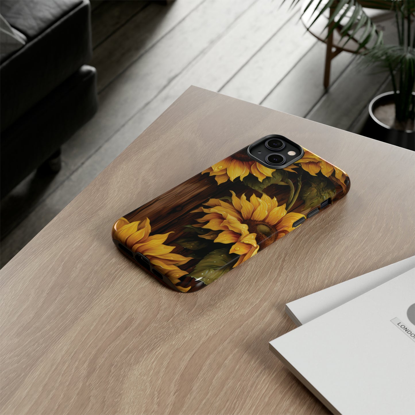 Sunflower Phone Case iPhone 12-15 Pro Max, Google Pixel 5-7 Pro, Samsung S20-23