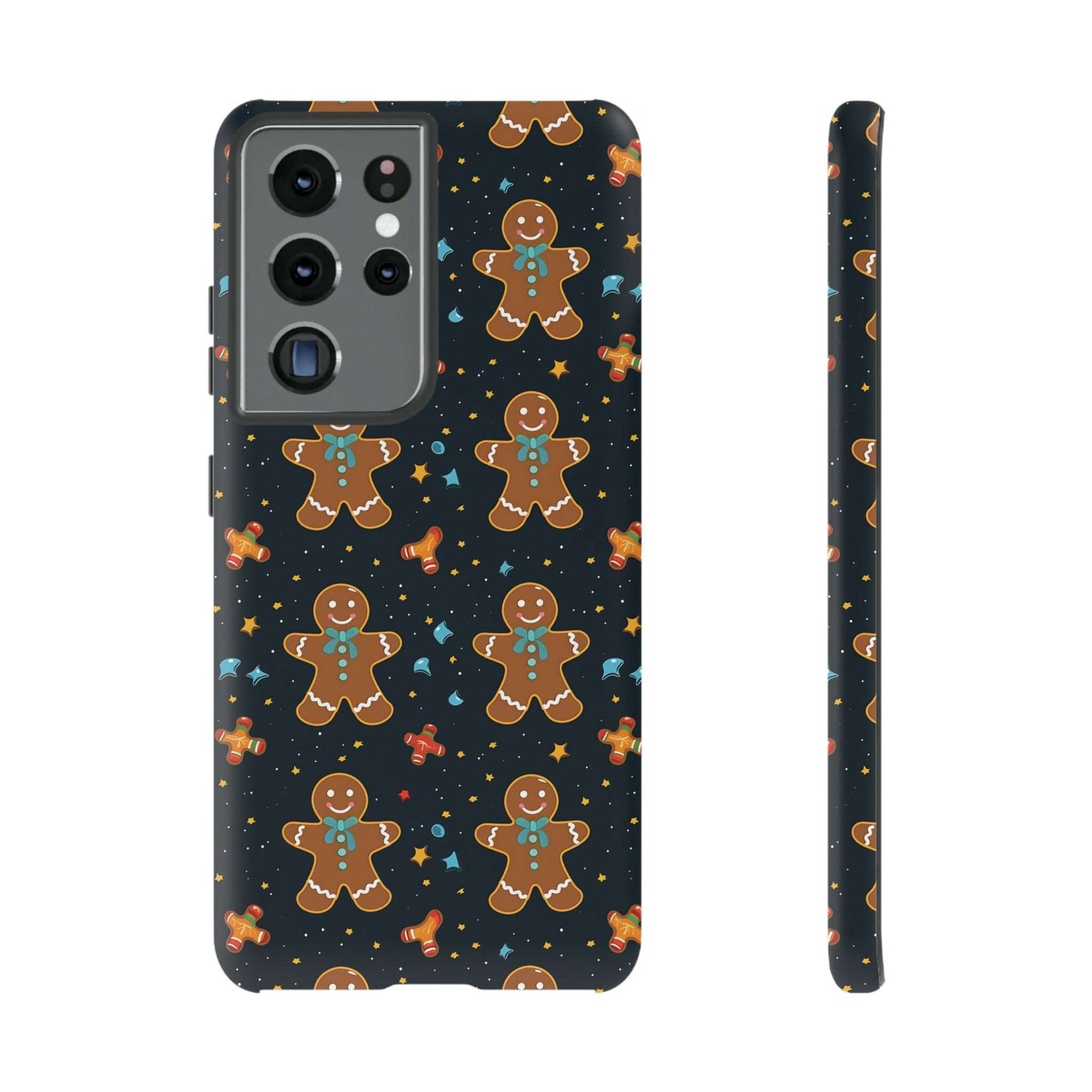 Christmas Gingerbread Man Phone Case iPhone 12-15 Pro Max, Google Pixel 5-7 Pro, Samsung S20-23