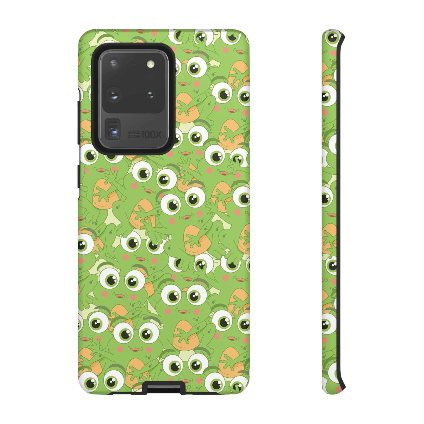 Frog Phone Case iPhone 12-15 Pro Max, Google Pixel 5-7 Pro, Samsung S20-23