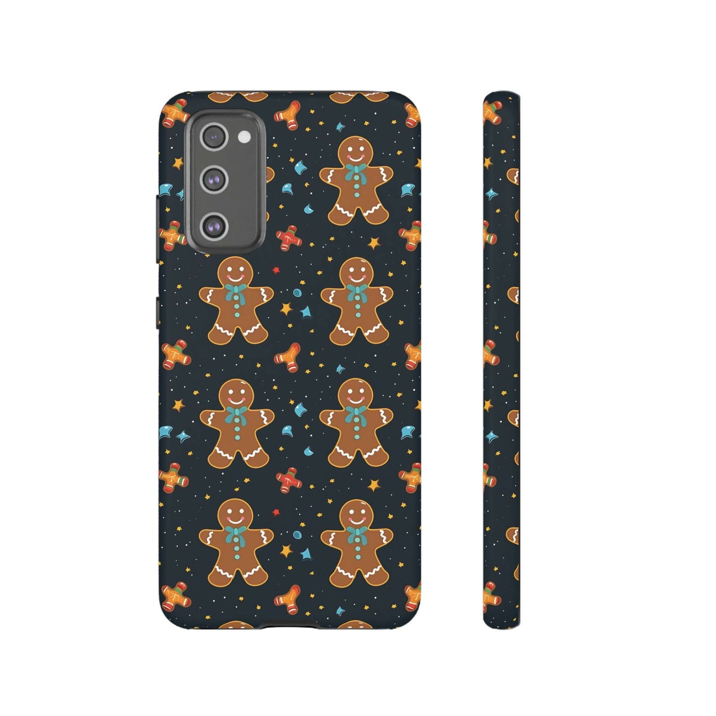 Christmas Gingerbread Man Phone Case iPhone 12-15 Pro Max, Google Pixel 5-7 Pro, Samsung S20-23