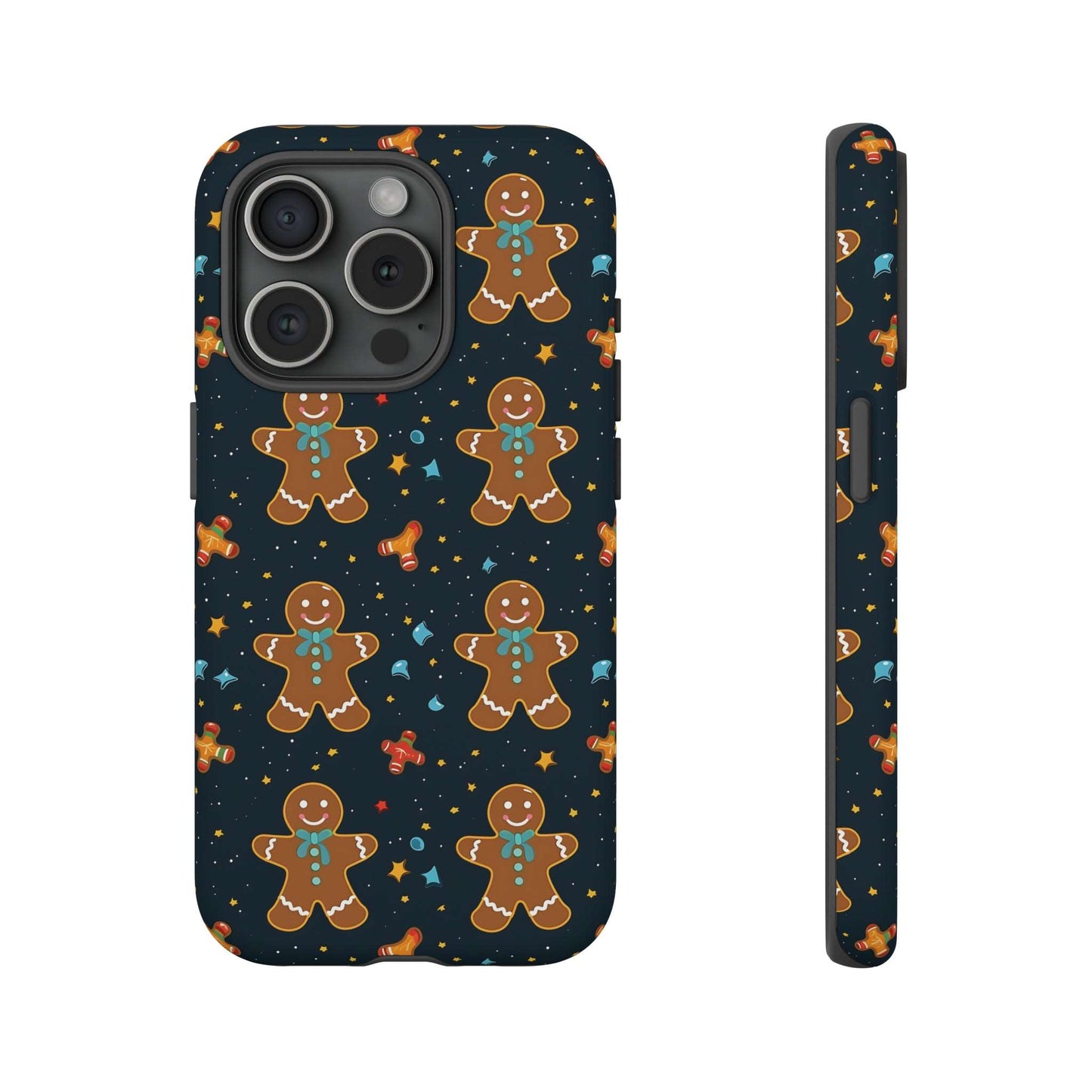 Christmas Gingerbread Man Phone Case iPhone 12-15 Pro Max, Google Pixel 5-7 Pro, Samsung S20-23