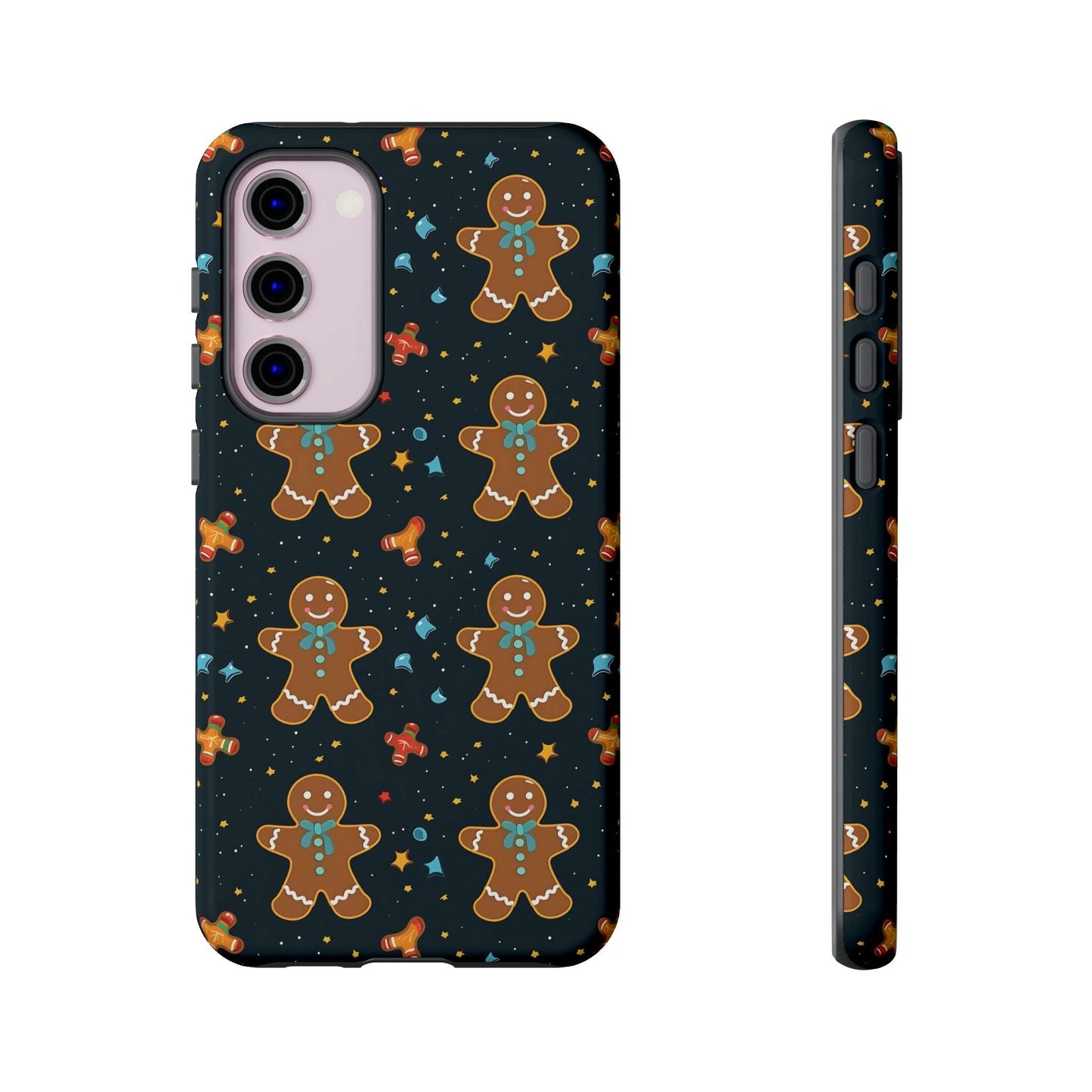 Christmas Gingerbread Man Phone Case iPhone 12-15 Pro Max, Google Pixel 5-7 Pro, Samsung S20-23