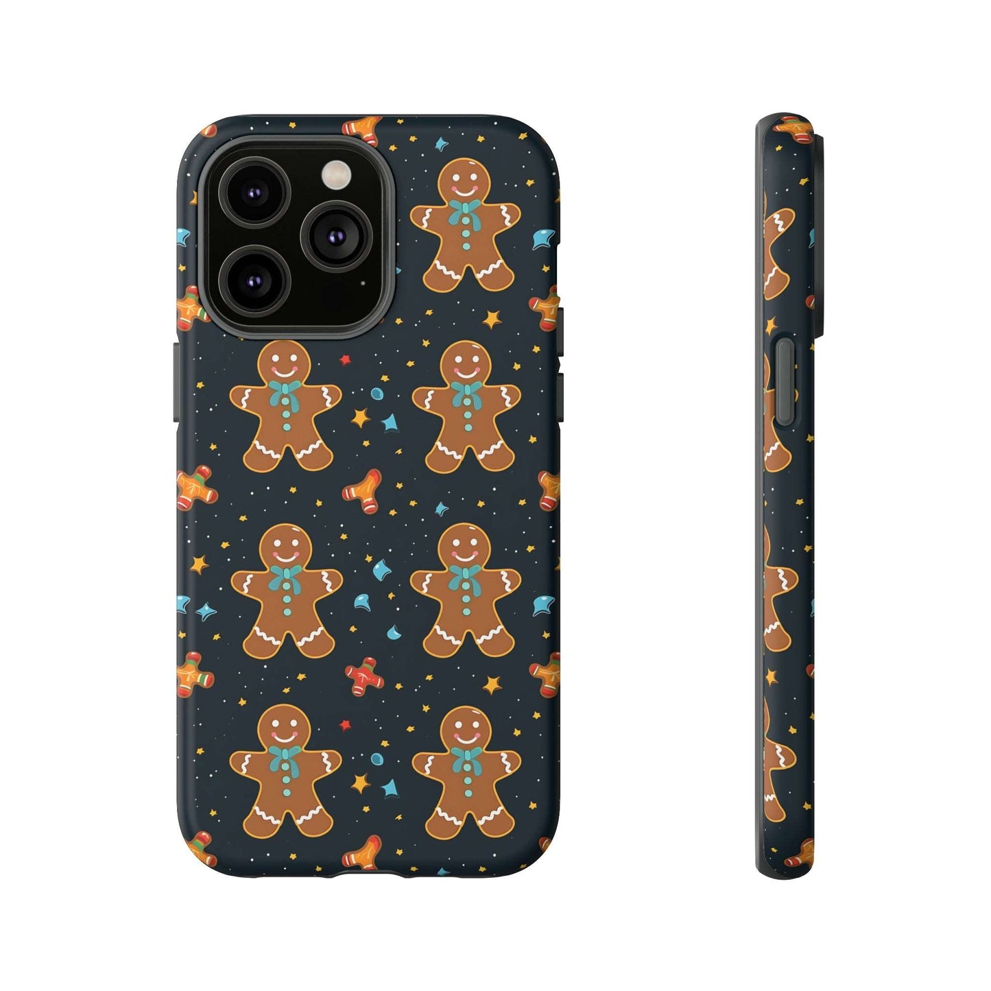 Christmas Gingerbread Man Phone Case iPhone 12-15 Pro Max, Google Pixel 5-7 Pro, Samsung S20-23