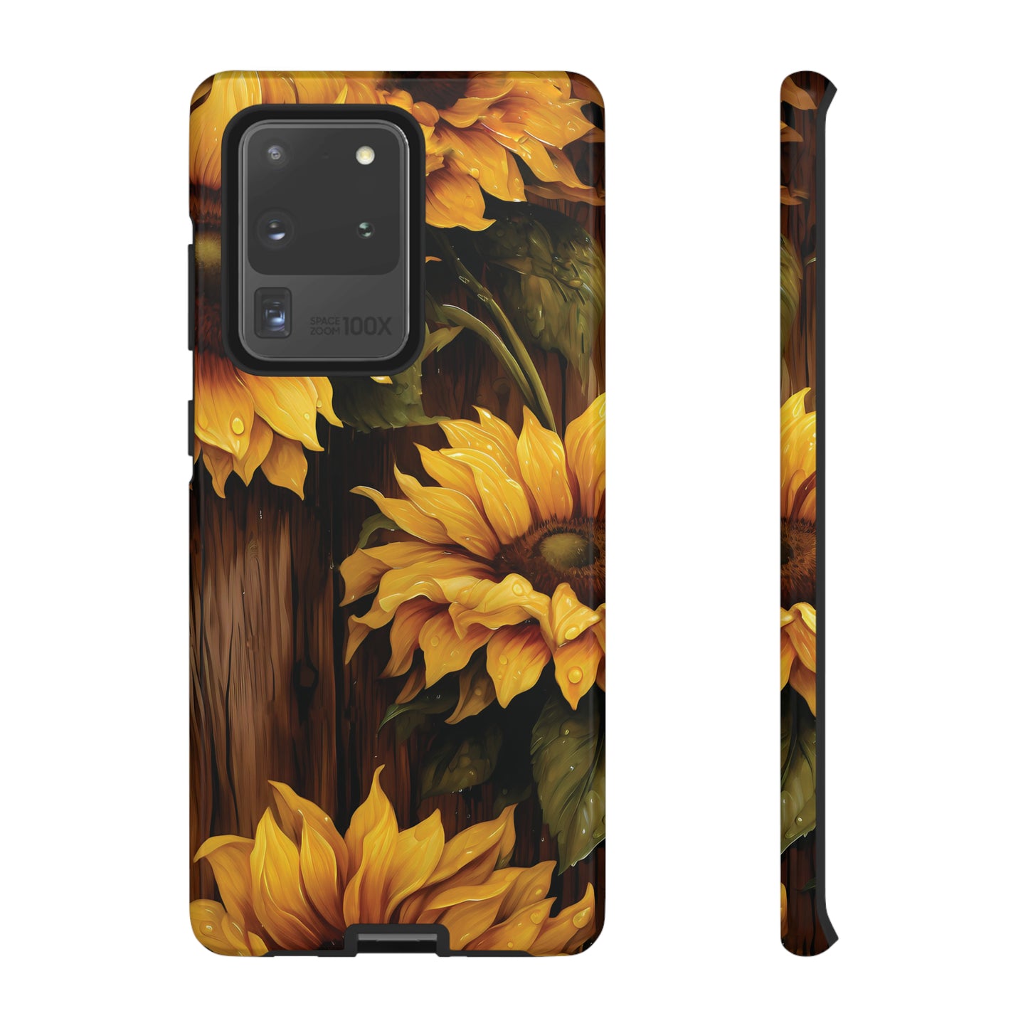 Sunflower Phone Case iPhone 12-15 Pro Max, Google Pixel 5-7 Pro, Samsung S20-23