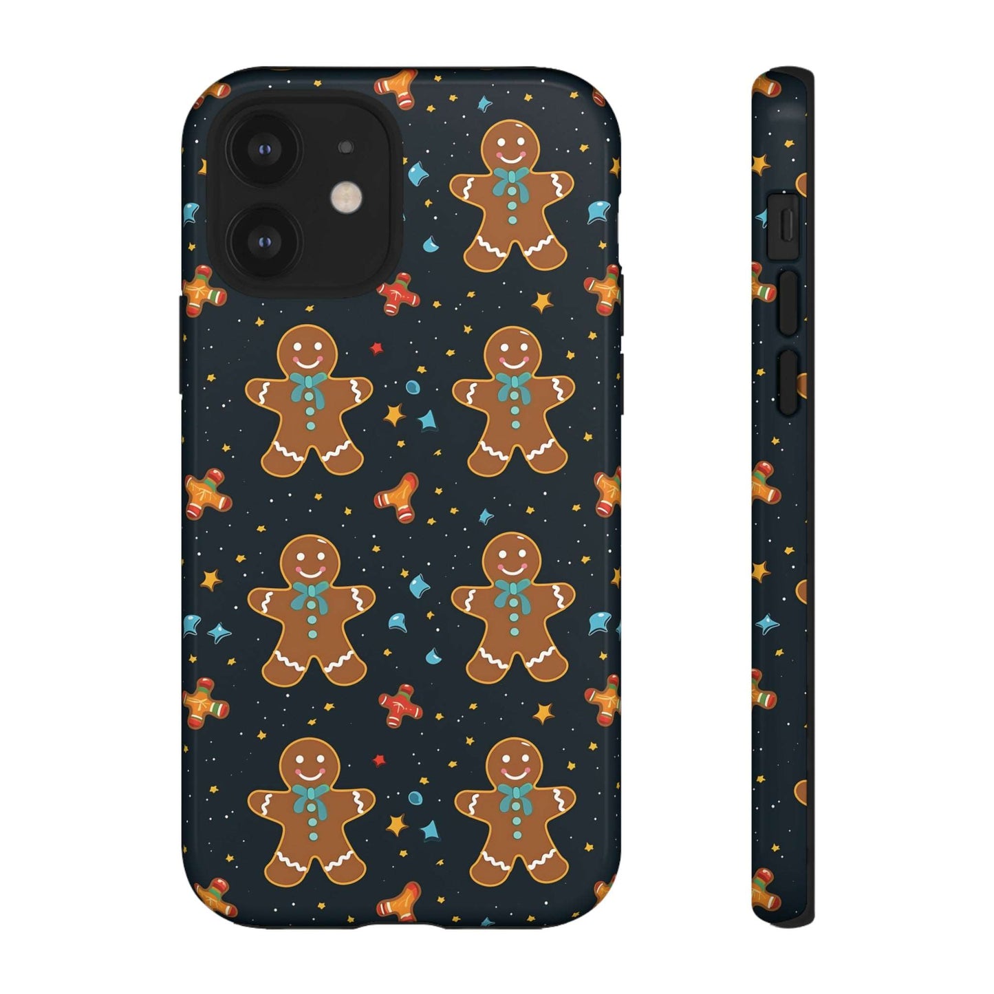 Christmas Gingerbread Man Phone Case iPhone 12-15 Pro Max, Google Pixel 5-7 Pro, Samsung S20-23