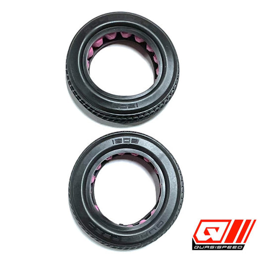 Front Tires with Inserts (Pair)