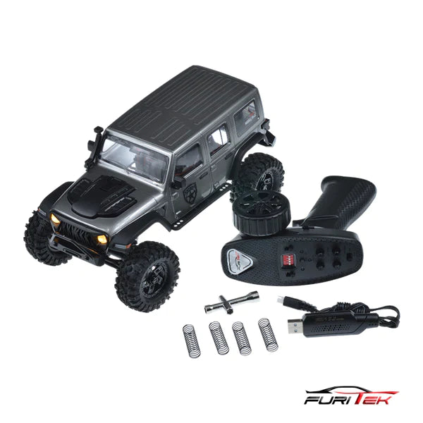 FURITEK FX118 KATANA RTR BRUSHLESS 1/18 RC CRAWLER KIT (GREY)