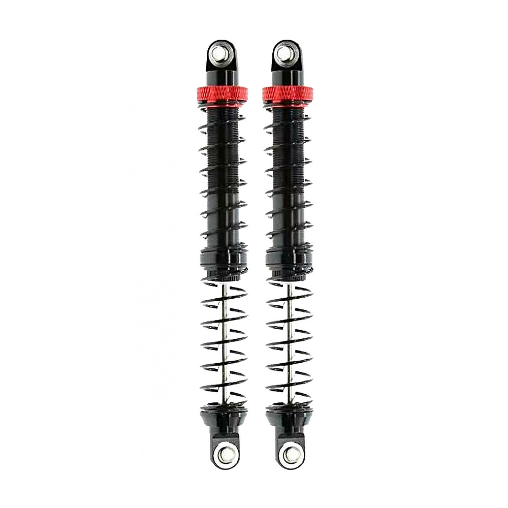 RC Hop Ups 1/10 CNC Aluminum Dual Spring Front/Rear (100-105mm) Shocks For Crawl