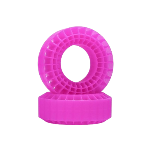 RC Hop Ups 1.9″ Rock Crawling Soft Pink Anti-Foam Inserts (2) (115-120mm)