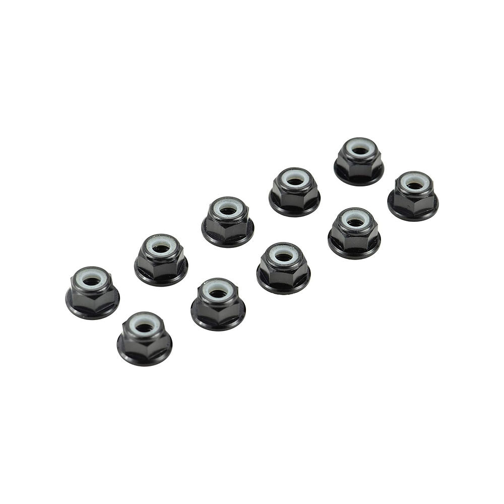 RC Hop Ups M4 Flanged Wheel Locknuts (10)