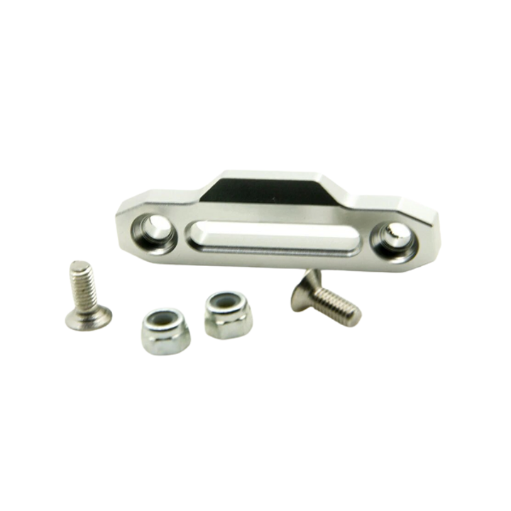 RC Hop Ups CNC Aluminum Winch Fairlead Mount (Silver)