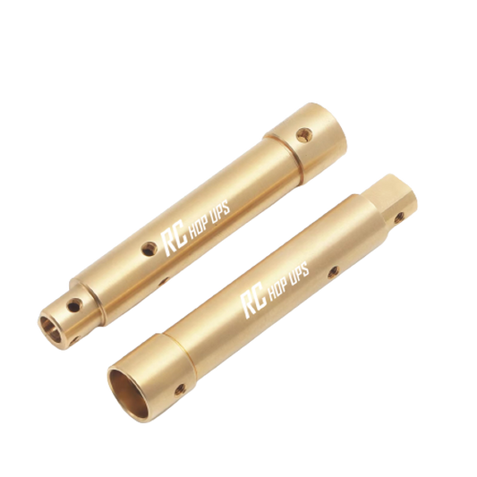 RC Hop Ups CNC Brass Rear Axle Tube Set (2)