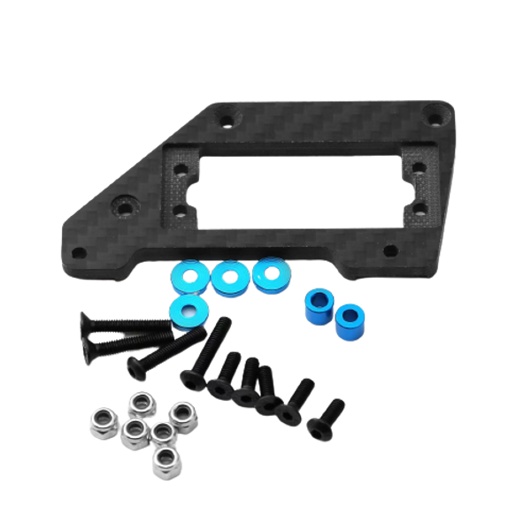 RC Hop Ups CNC Carbon Fiber Axle Servo Mount