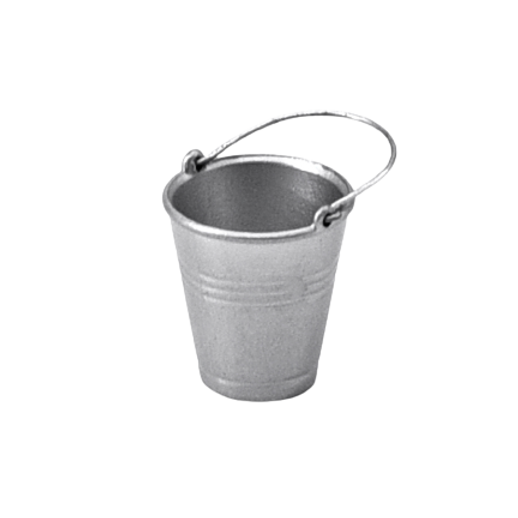 RC Hop Ups Scale Decorative Metal Bucket