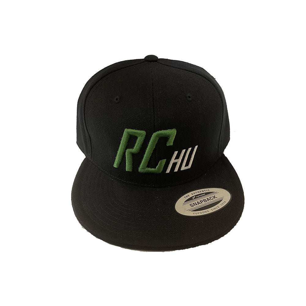 RC Hop Ups Adult Snap Back Hat-Black/Green-White