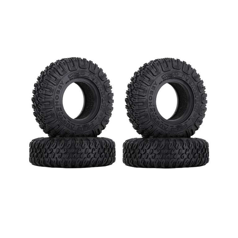 RC Hop Ups Terrain Crusher 1.55″ Rock Crawler Tires (4) (STD)