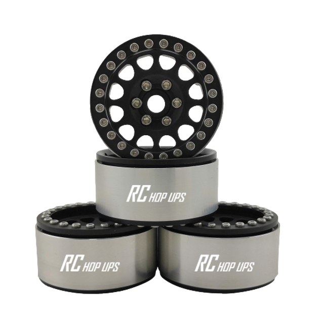 RC Hop Ups 1.9" CNC Aluminum Beadlock Wheels (4)