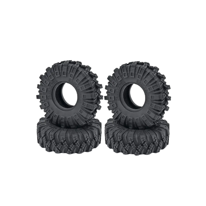 RC Hop Ups 1.0″ Terrain Digger Micro Crawler Tires (4)