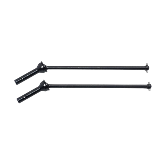 RC Hop Ups CNC Hardened Steel Rear CVD Driveshaft Set, 139mm (2)