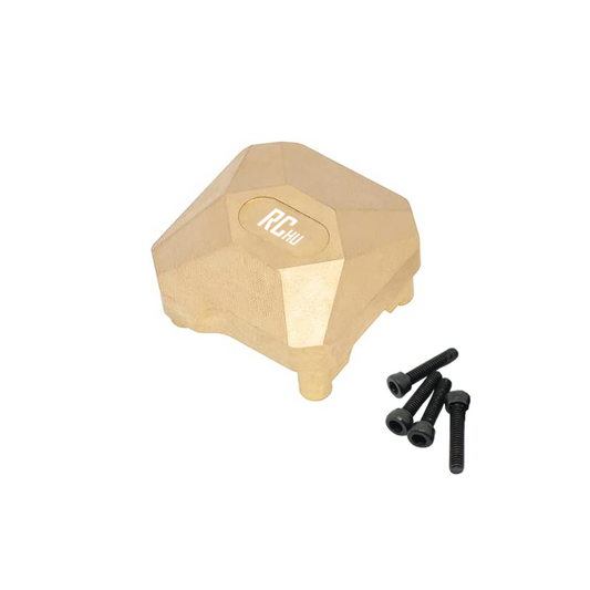 RC Hop Ups CNC Brass Front or Rear Differential Cover