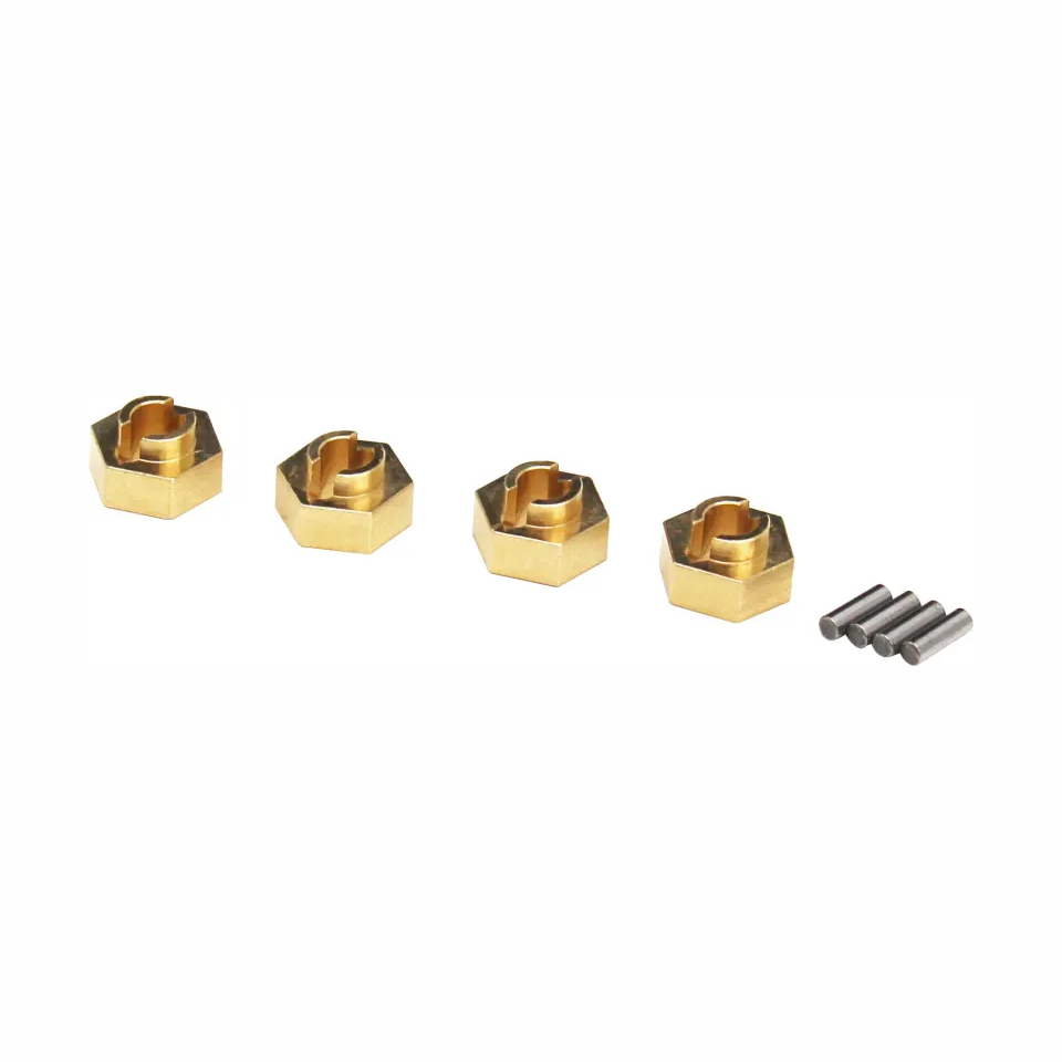 RC Hop Ups CNC Brass 7mm Hex Set (4)