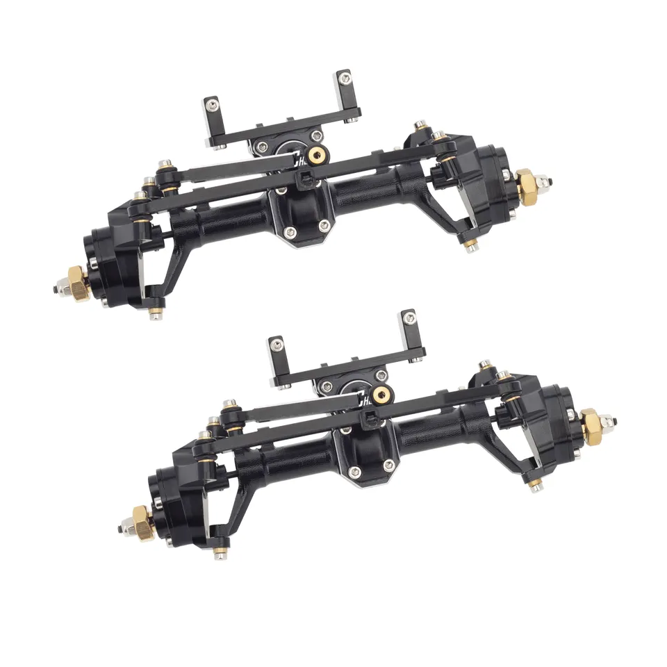 RC Hop Ups CNC Aluminum Front & Rear Complete Portal Axle Set