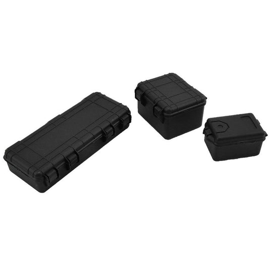 RC Hop Ups Scale Decorative Tool Case Set (3) (Black)