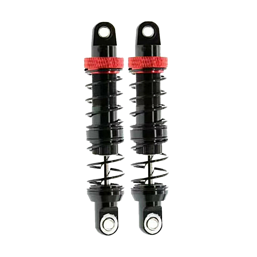 RC Hop Ups 1/10 CNC Aluminum Dual Spring Front/Rear (70-75mm) Shocks For Crawler