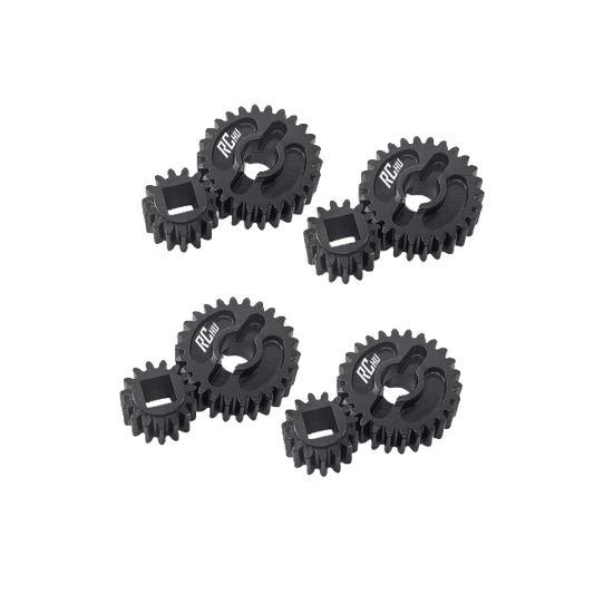 RC Hop Ups Hardened Steel Portal Axle Gear Set (4)