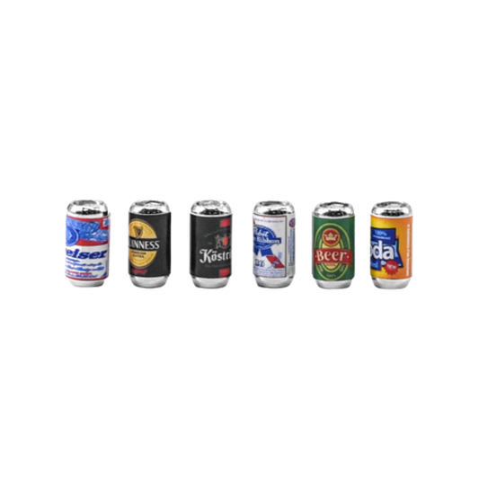 RC Hop Ups Scale Decorative Beer Can Set (6)