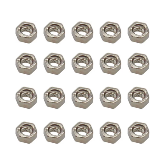 RC Hop Ups M1.4 Stainless Steel Hex Nuts (20)