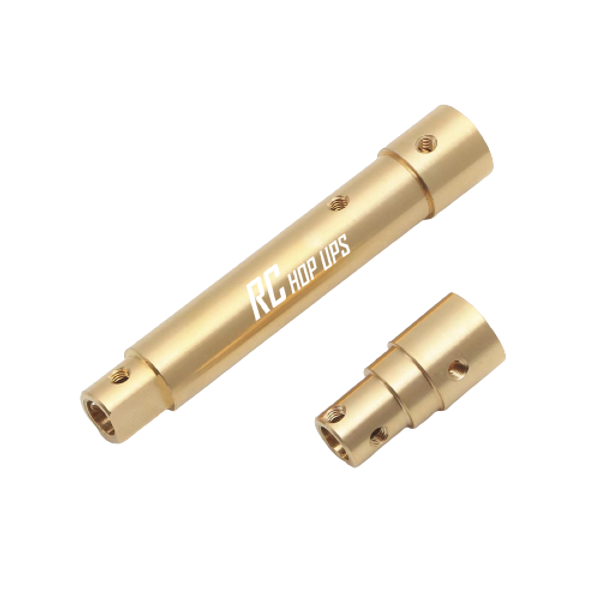 RC Hop Ups CNC Brass Front Axle Tube Set (2)