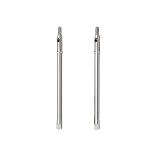 RC Hop Ups CNC Stainless Steel Rear Shaft Set (2)