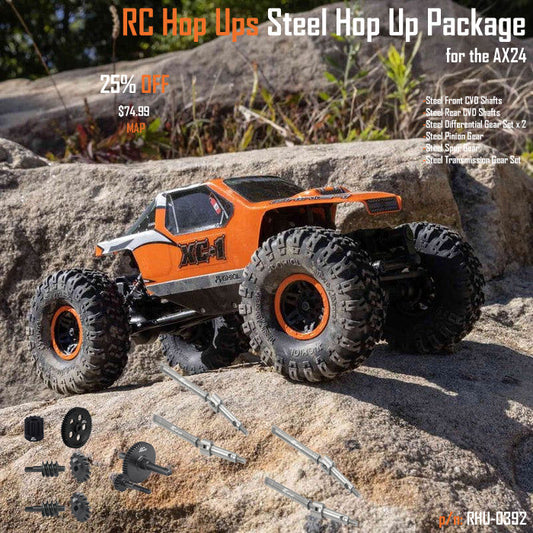 RC Hop Ups Steel Hop Up Package for Axial AX24